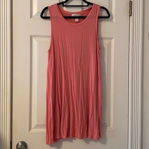 Tank top flowy dress